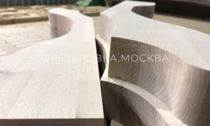Фрезеровка мебельного щита 40 мм