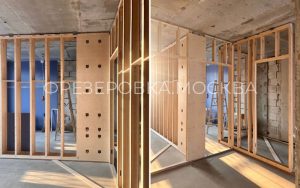Инновационные каркасы стен и межкомнатных перегородок из гипсокартона