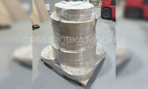 Фрезеровка и упаковка деталей из фанеры 40 мм