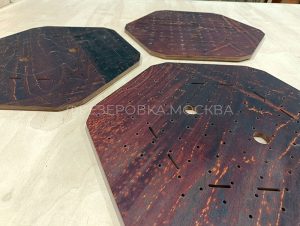 Фрезеровка бакелитовой фанеры 10 мм